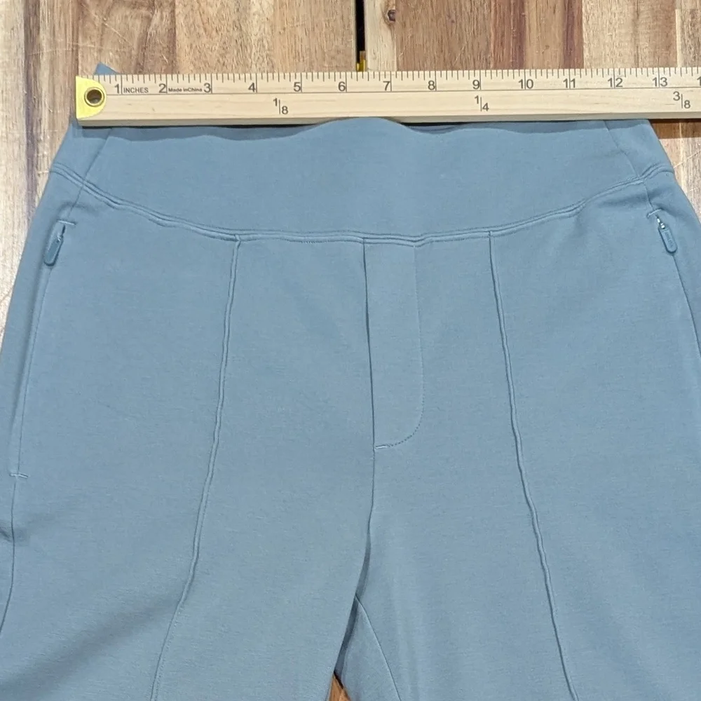 Athleta Eastbound Straight Pull On Pant Size 2 Seafoam Green Classic Workwear - Picture 4 of 9